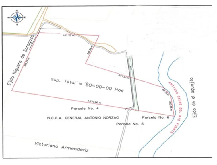 En Venta excelente Predio Agrícola, Higuera de Zaragoza, Sin.